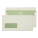 Blake Purely Environmental Wallet Envelope DL Self Seal Window 90gsm Natural White (Pack 500)