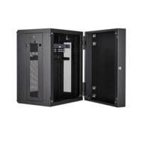 15U Wall Mount Rack Cabinet with Hinge