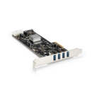4 Port Quad Bus PCIe USB3 Card with UASP