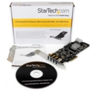 4 Port Quad Bus PCIe USB3 Card with UASP