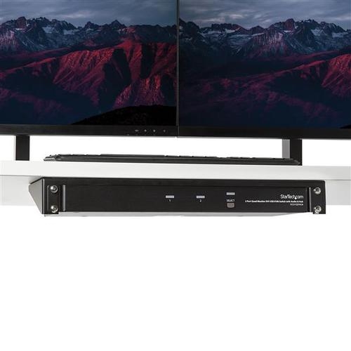 1U 19in Steel Vertical Wall Rack Bracket