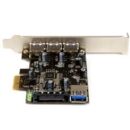 4 Port PCIe USB 3.0 Adapter Card