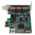 Startech 4 Port PCIE Low Profile USB 2.0 Card