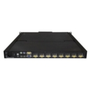 8 Port 1U 19in Rack Mount KVM Console