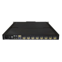 8 Port 1U 19in Rack Mount KVM Console
