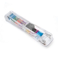 Rapesco Supaclip 40 Dispenser and 25 Multicoloured Clips 40 Sheet Capacity