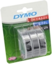 Dymo Embossing Tape 9mmx3m Black (Pack 3) S0847730