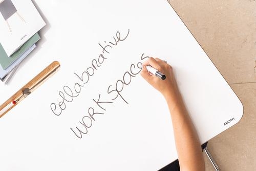 Bi-Office Archyi Douro (1200 x 700mm) Dry Erase High Top Table