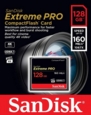 Sandisk 128GB Extreme Pro CF 160MBs