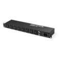 1U 8 Port RackMount PDU with C13 Outlets