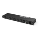 1U 8 Port RackMount PDU with C13 Outlets