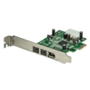 3 Port 2b 1a PCI Express FireWire Card