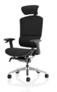 Ergo Click Plus Chair Black FabriMesh With Headrest PO000062