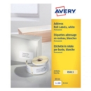 Avery Address Label Roll 89x36mm White (Pack 280 Labels) R5013