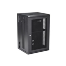 18U Wall Mount Rack Cabinet with Hinge