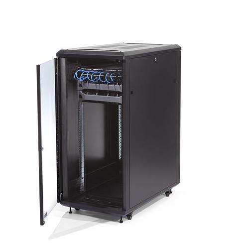 25U 36in ServerRack Cabinet with Casters