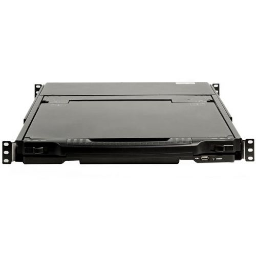 17in Dual Rail Rackmount KVM Console