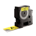 Dymo D1 Label Tape 24mmx7m Black on Yellow