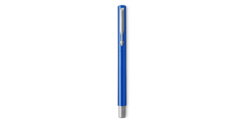 Parker Vector Fountain Pen Blue/Stainless Steel Barrel Blue Ink