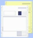 Sage Compatible 2 Part Continuous Invoice White/Yellow (Pack 1000) SE02