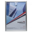 Photo Album Co Inspire for Business Poster/Photo Snap Frame A2 Aluminium Frame Plastic Front Silver