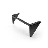 3U 19in Vertical Wall Mount Rack Bracket