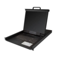 8 Port 1U 19in Rack Mount KVM Console