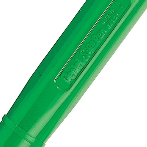 Pentel Original Sign Pen S520 Fibre Tip Pen 2mm Tip 1mm Line Green (Pack 12)