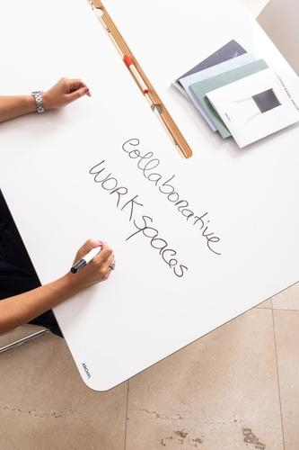 Bi-Office Archyi Douro (1200 x 700mm) Dry Erase High Top Table