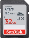 SanDisk Ultra 32GB Class 10 UHS I SDHC Memory Card