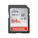 SanDisk Ultra 64GB SDXC UHSI Class 10 Memory Card Up to 100Mbs Read Speed
