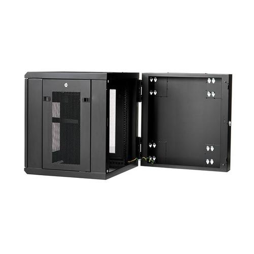12U Wall Mount Rack Cabinet with Hinge