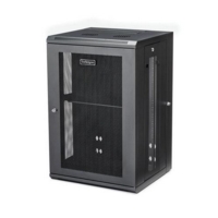 18U Wall Mount Rack Cabinet with Hinge
