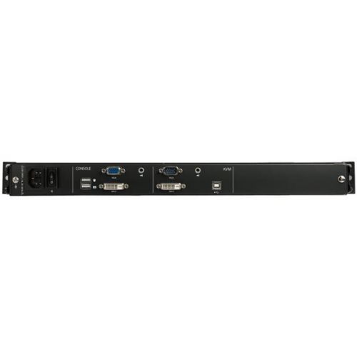 17in Dual Rail Rackmount KVM Console