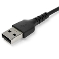 1m Black USB 2.0 to USB C Cable 60W