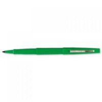 Paper Mate Flair Fibre Tip Pen 0.8mm Line Green (Pack 12)