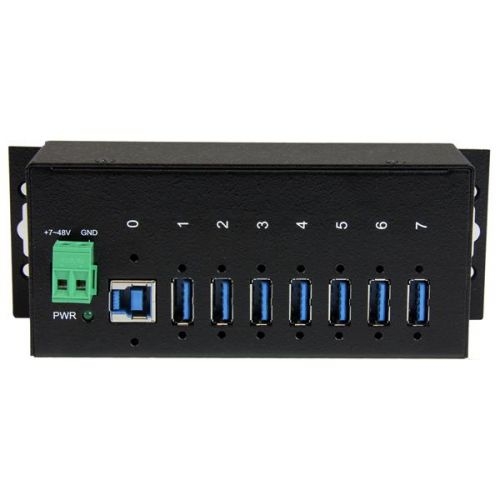 Startech Rugged Metal 7 Port USB3.0 Hub DIN Rail