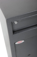 Phoenix Cashier Day Deposit Security Safe Key Lock Graphite Grey SS0992KD
