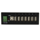 Mountable Rugged Ind 7 Port USB Hub ESD