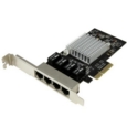 Startech 4 Port Gbit Ethernet Network Card PCIe