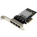 Startech 4 Port Gbit Ethernet Network Card PCIe