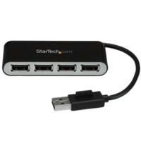 Startech 4 Port Portable USB 2.0 Hub with Cable
