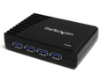 4 Port Black SuperSpeed USB 3.0 Hub