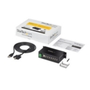 Mountable Rugged Ind 7 Port USB Hub ESD