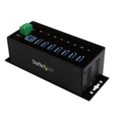Startech Rugged Metal 7 Port USB3.0 Hub DIN Rail