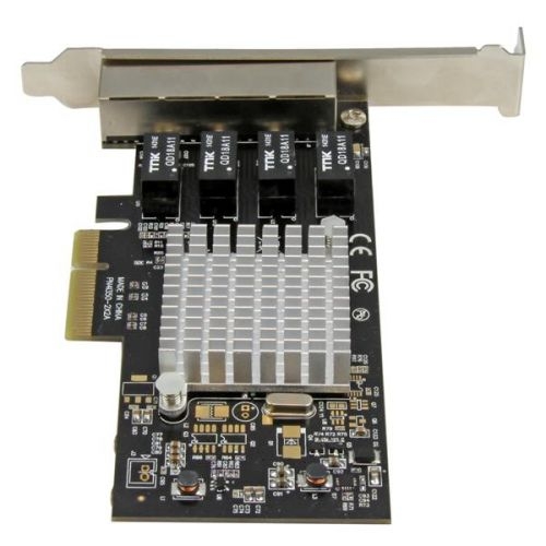 Startech 4 Port Gbit Ethernet Network Card PCIe