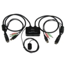 Startech 2 Port USB HDMI Cable KVM Switch