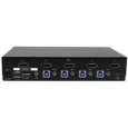 USB 3.0 4K 4 Port DisplayPort KVM Switch