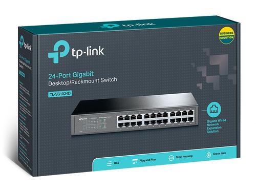 24 Port Gigabit Unmanaged Desktop Switch
