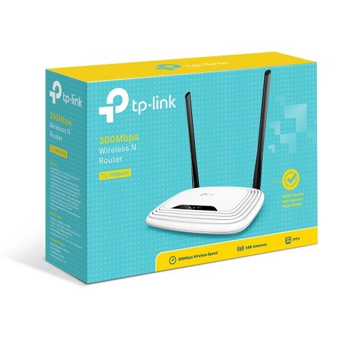 TP LINK 300Mbit WLAN N Router 4 Port